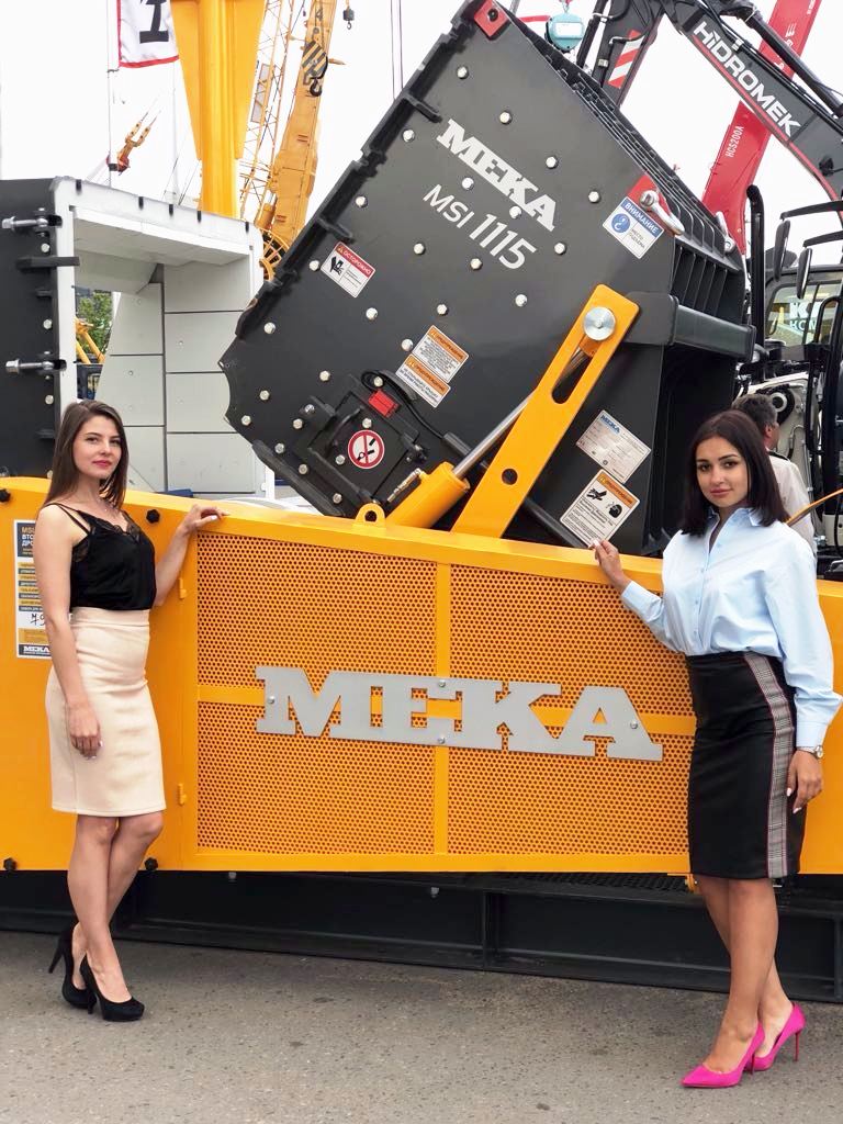 ПРОМОРОЛИК МЕКА НА ВЫСТАВКЕ BAUMA STT 2018